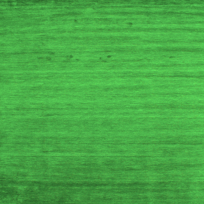 Serging Thickness of Abstract Green Contemporary Rug, con584grn