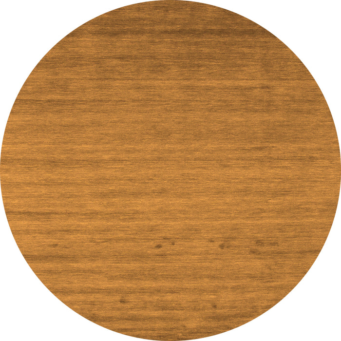 Square Abstract Orange Contemporary Rug, con584org