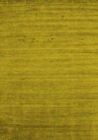 Abstract Yellow Contemporary Rug, con584yw