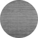 Square Abstract Gray Contemporary Rug, con584gry