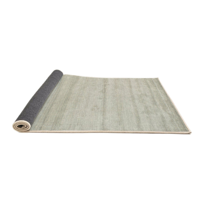 Thickness of Contemporary Sage Green Solid Rug, con585