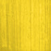 Square Solid Yellow Modern Rug, con585yw