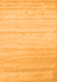 Solid Orange Modern Rug, con585org