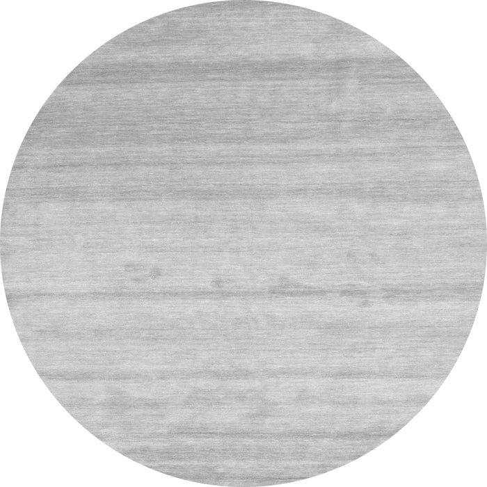 Square Solid Gray Modern Rug, con585gry