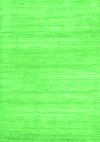 Solid Green Modern Rug, con586grn