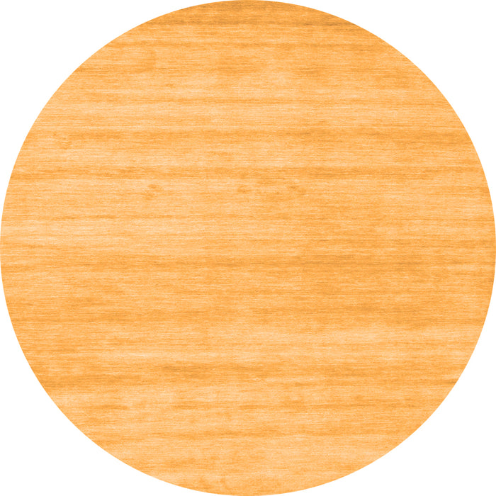 Machine Washable Solid Orange Modern Area Rugs, wshcon586org