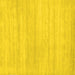 Square Solid Yellow Modern Rug, con586yw