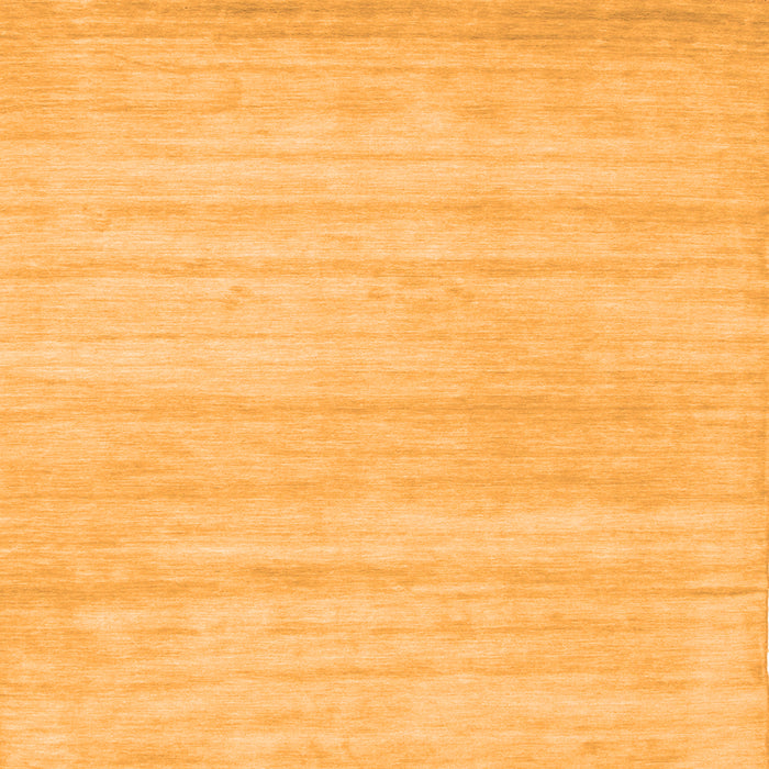 Serging Thickness of Solid Orange Modern Rug, con586org