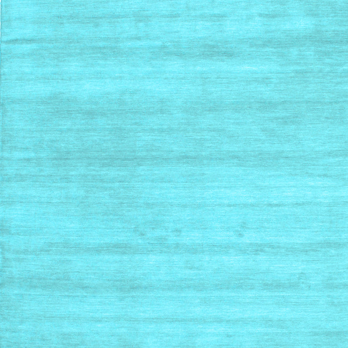 Machine Washable Solid Light Blue Modern Rug, wshcon586lblu