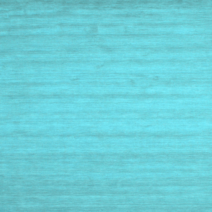 Square Machine Washable Solid Light Blue Modern Rug, wshcon587lblu