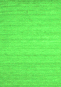 Solid Green Modern Rug, con587grn