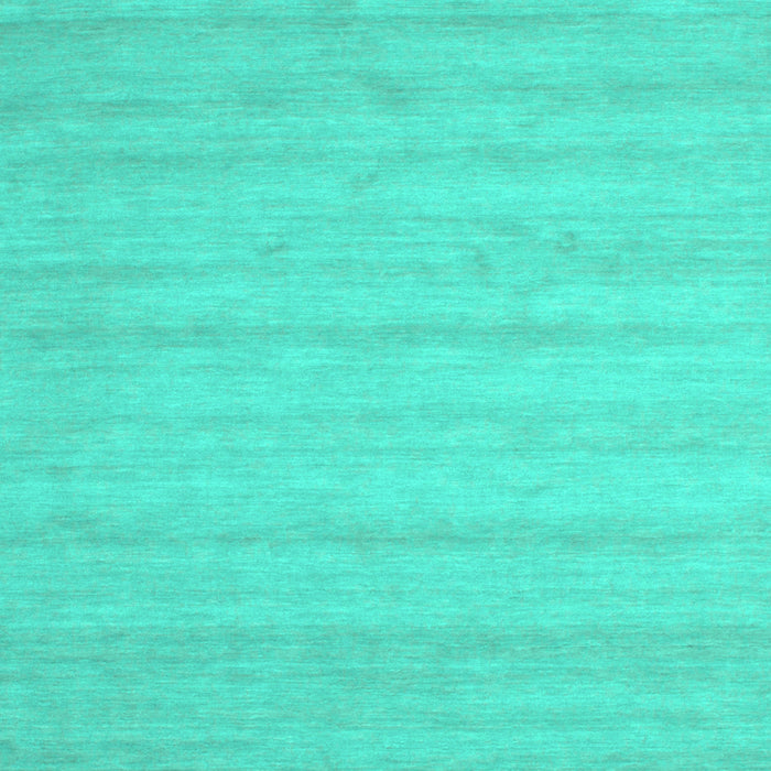 Machine Washable Solid Turquoise Modern Area Rugs, wshcon587turq