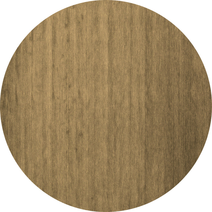 Round Machine Washable Abstract Brown Contemporary Rug, wshcon588brn