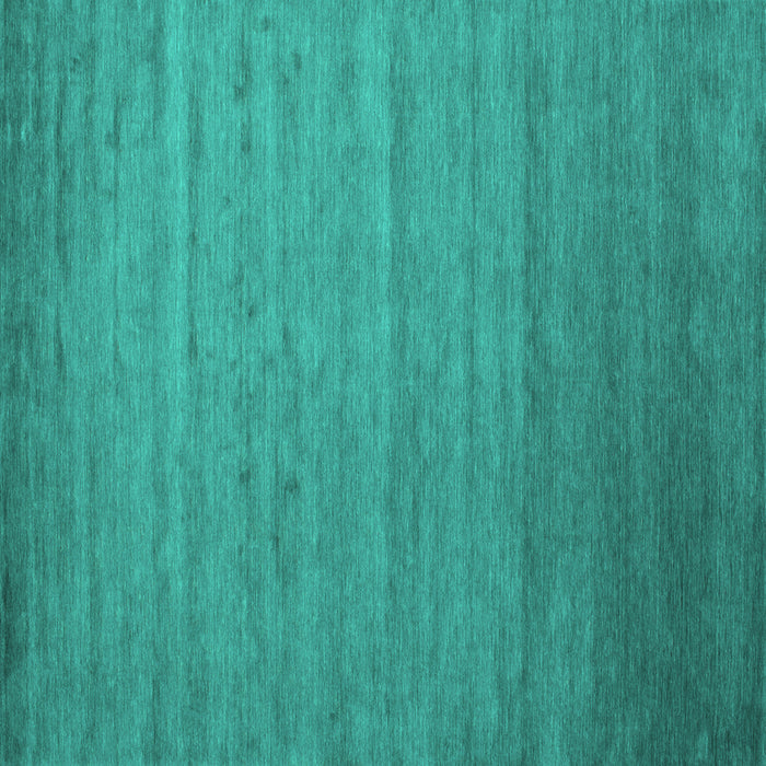 Square Abstract Turquoise Contemporary Rug, con588turq