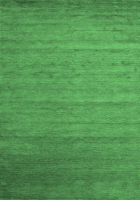 Abstract Emerald Green Contemporary Rug, con588emgrn