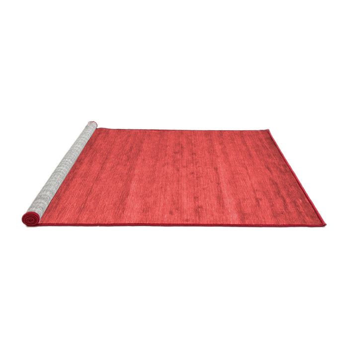 Contemporary Red Washable Rugs