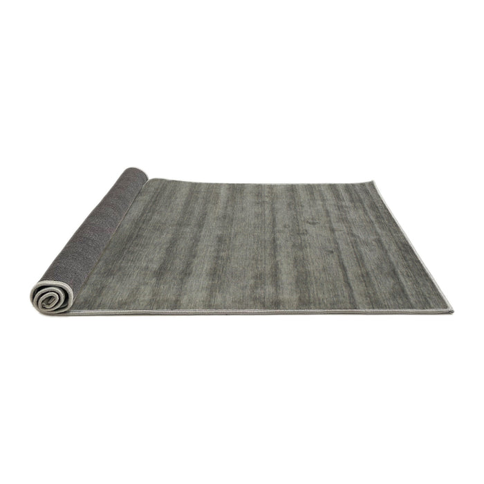 Thickness of Contemporary Sage Green Modern Rug, con589
