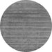 Square Abstract Gray Contemporary Rug, con589gry