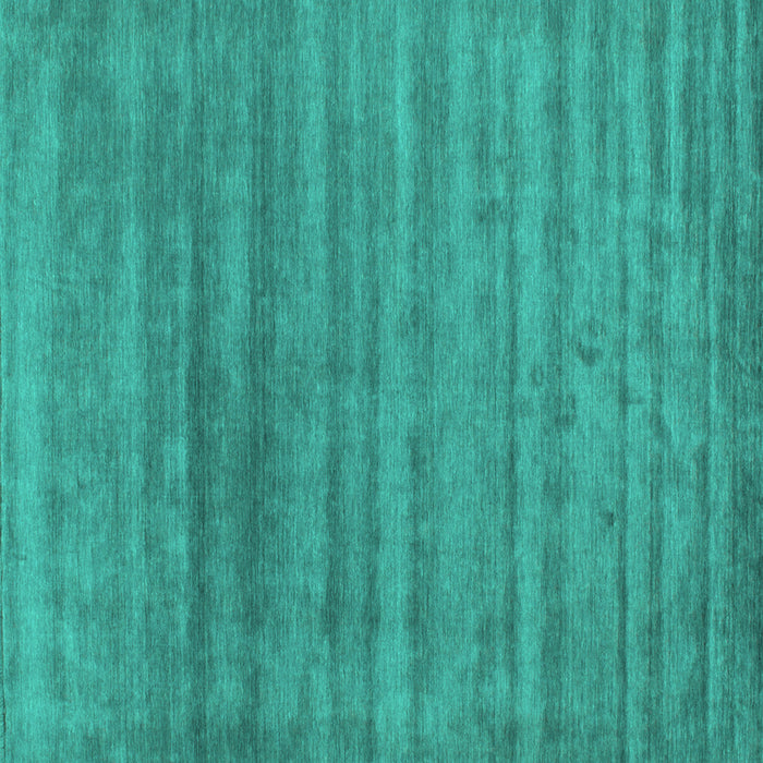 Square Abstract Turquoise Contemporary Rug, con589turq