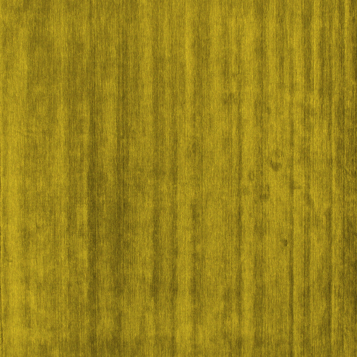 Square Abstract Yellow Contemporary Rug, con589yw