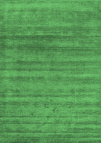 Abstract Emerald Green Contemporary Rug, con589emgrn