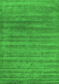 Abstract Green Contemporary Rug, con589grn