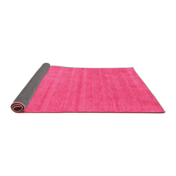 Sideview of Abstract Pink Contemporary Rug, con58pnk