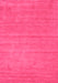 Abstract Pink Contemporary Rug, con58pnk