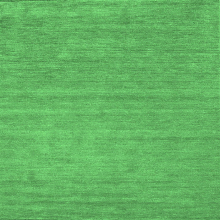 Square Abstract Emerald Green Contemporary Rug, con58emgrn