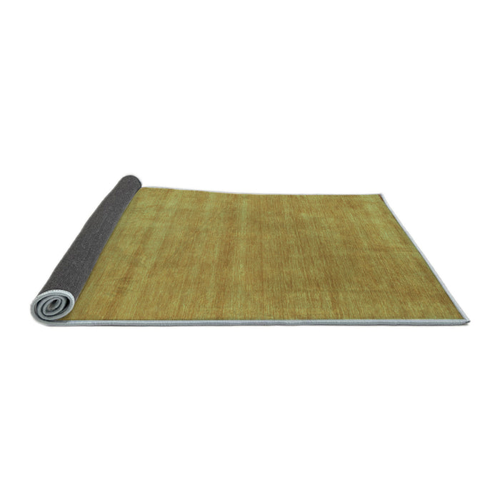 Sideview of Abstract Light Blue Contemporary Rug, con58lblu