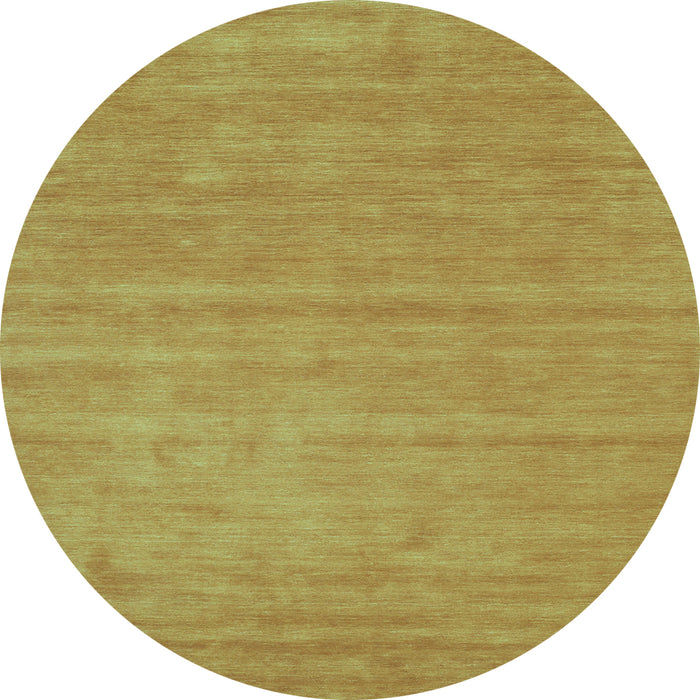 Round Abstract Light Blue Contemporary Rug, con58lblu