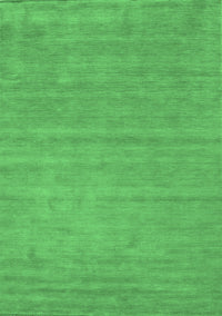 Abstract Emerald Green Contemporary Rug, con58emgrn