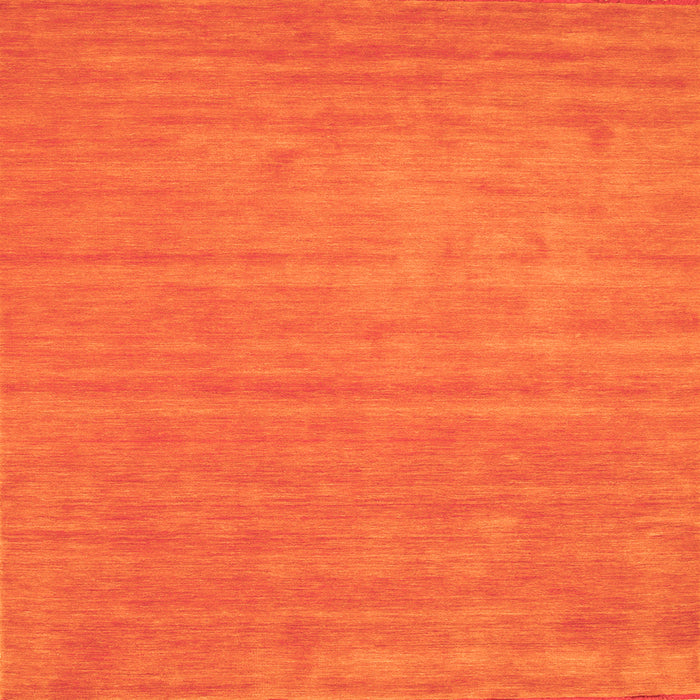 Serging Thickness of Abstract Orange Contemporary Rug, con58org