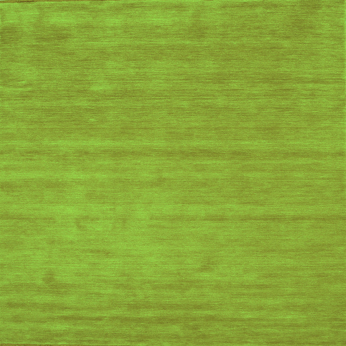 Serging Thickness of Abstract Green Contemporary Rug, con58grn