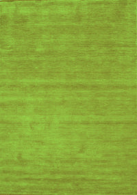 Abstract Green Contemporary Rug, con58grn