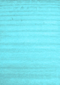 Solid Light Blue Modern Rug, con590lblu