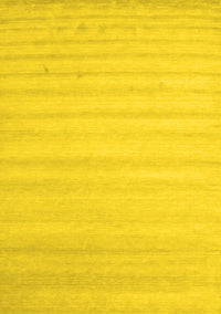 Solid Yellow Modern Rug, con590yw