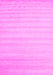 Machine Washable Solid Pink Modern Rug, wshcon590pnk