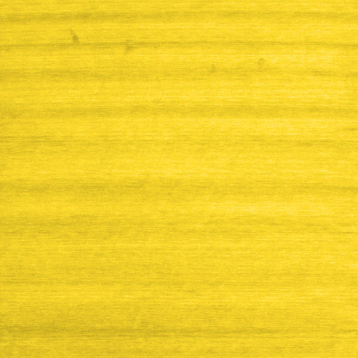 Machine Washable Solid Yellow Modern Rug, wshcon590yw