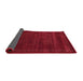 Thickness of Contemporary Red Modern Rug, con591