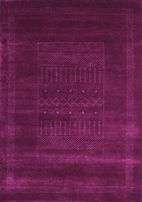 Abstract Purple Contemporary Rug, con591pur