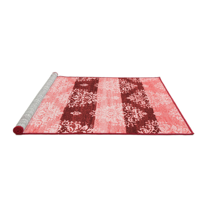 Contemporary Red Washable Rugs