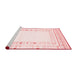 Modern Red Washable Rugs