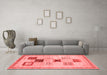 Contemporary Red Washable Rugs