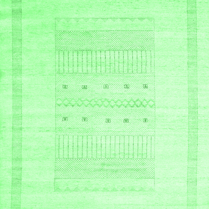 Solid Emerald Green Modern Rug, con595emgrn