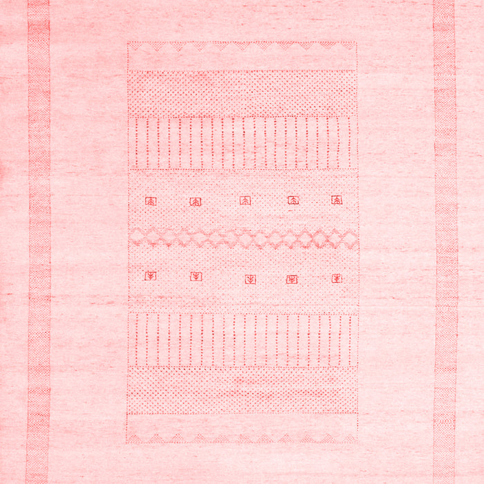 Solid Red Modern Area Rugs