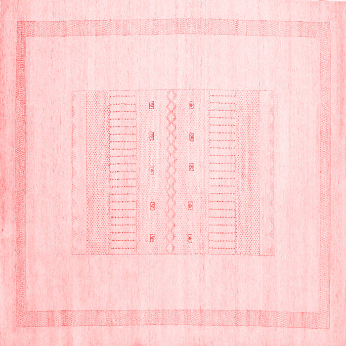 Solid Red Modern Rug, con595red