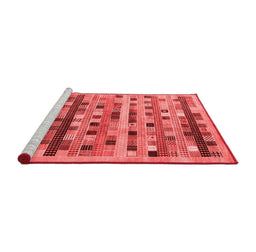 Contemporary Red Washable Rugs