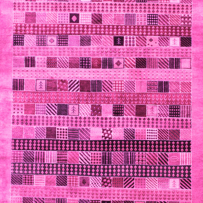 Abstract Pink Contemporary Rug, con597pnk