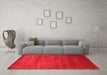 Contemporary Red Washable Rugs